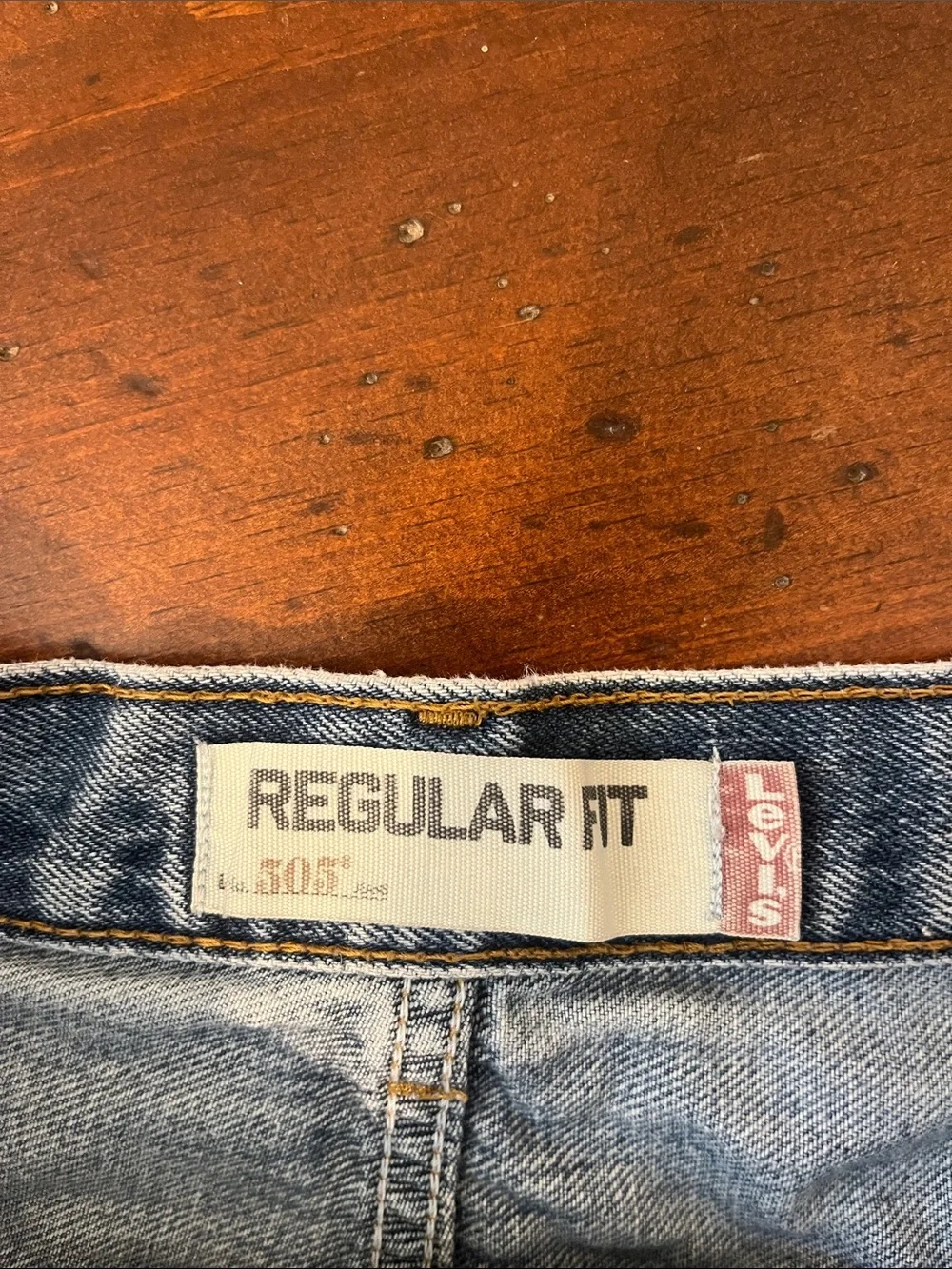 Levi’s Distressed Blue Denim Women's Shorts
